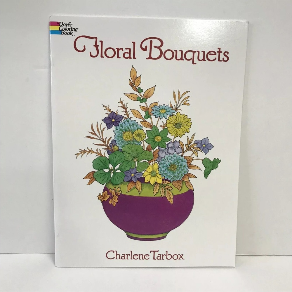 Floral Bouquets Coloring Book by Dover  - Floral Bouquets